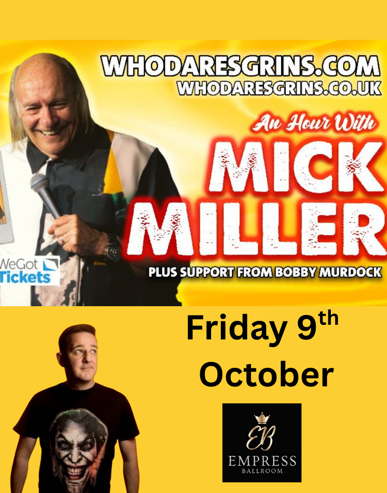 Mick Miller Live Poster
